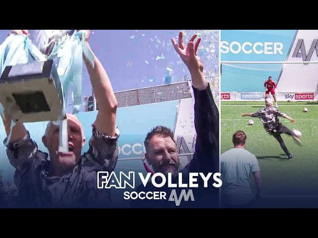 Soccer AM win the FINAL EVER volley challenge! 🥳 | Cheltenham Town vs Soccer AM | Fan Volleys