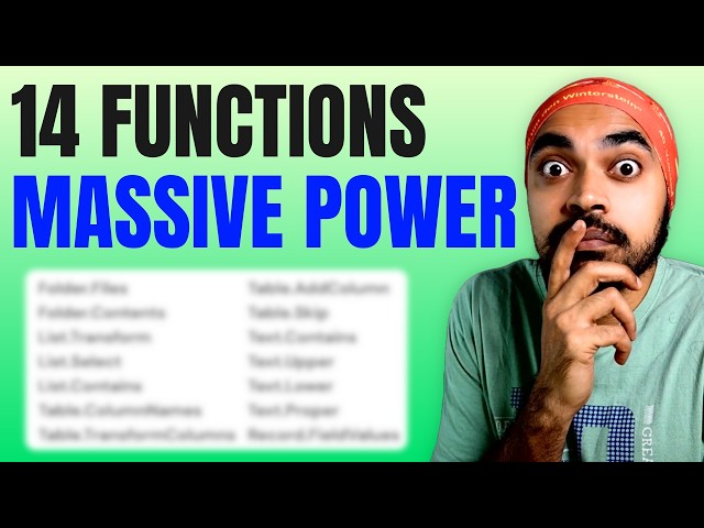 Power Query Functions That Unlock Serious Automation