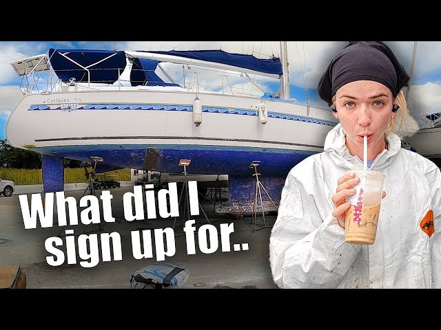 Can we SALVAGE our HURRICANE DAMAGED BOAT with NO Fiberglass experience... | Ep.11