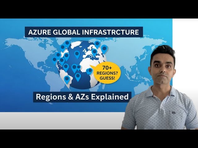 Azure Global Infrastructure Explained | Regions & Availability Zones (AZ-900)
