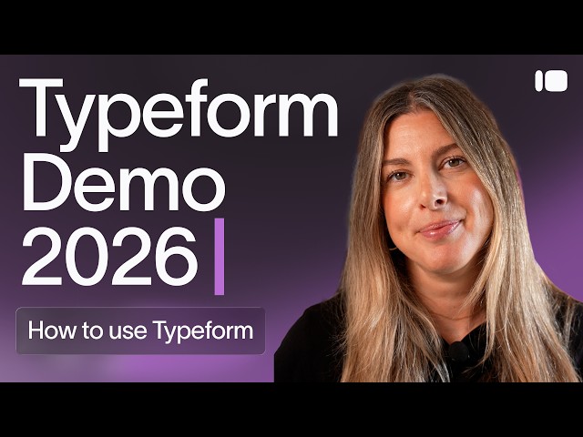 Typeform Beginner Tutorial 2026 🚀  | Typeform Help Center