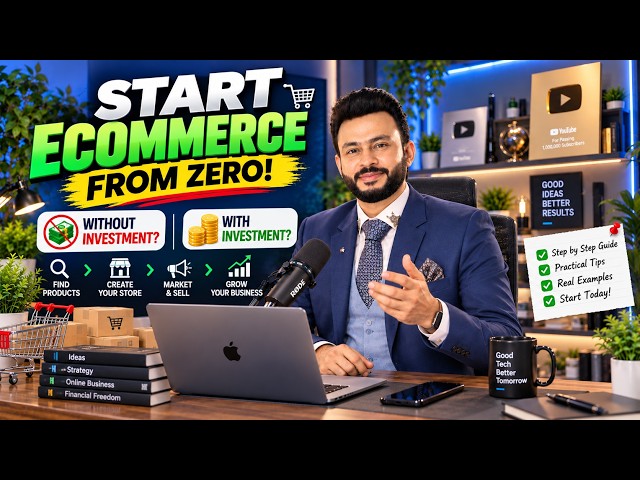How to Start an Ecommerce Business in 2026 | Without Investment or With Investment?
