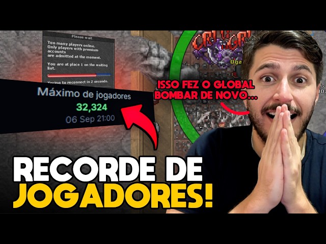 TIBIA GLOBAL HITS PLAYER RECORD! (and this might be why)