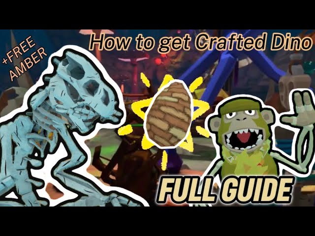 HOW TO GET A CRAFTED DINO IN 20 MINUTES! (UG VR FULL GUIDE)