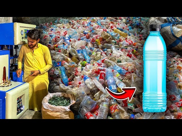 How Millions Waste Plastic Bottles Convert into Brand New Bottles Through Recycling