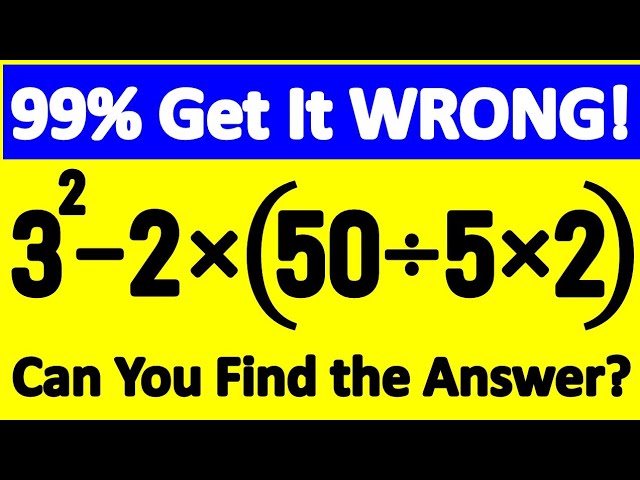This Amazing Math Challenge Tricks 99% of People! Will You Get It Right? 🤔
