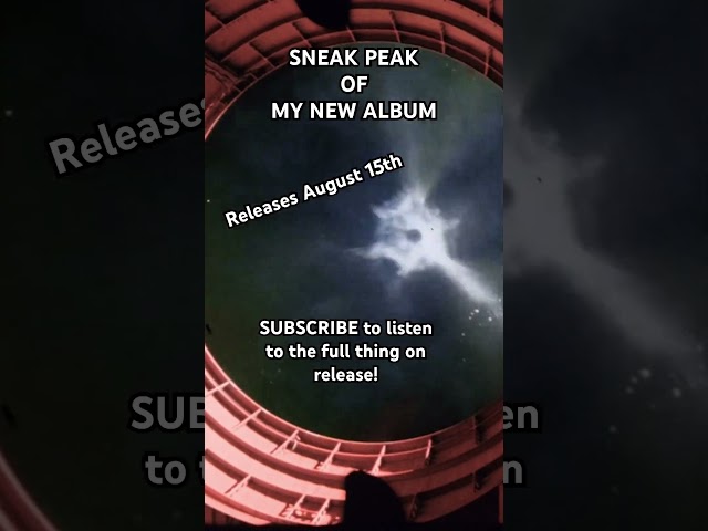 SNEAK PEEK of my new Album | "Nominal" from "Never the Same" #music #sneakpeek #releasedate #space