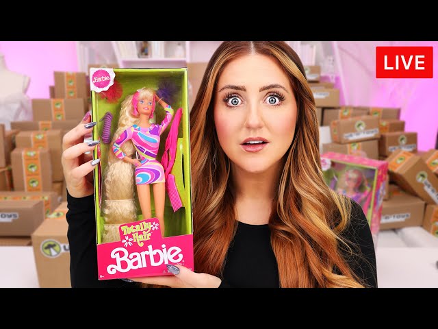 Opening DISCONTINUED TOYS From Our Childhood! 🔴 Mystery Box LIVE 🔴
