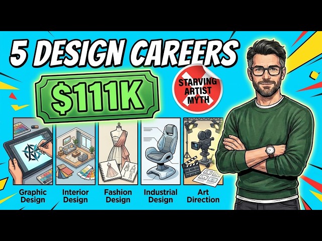 5 Creative Careers That Pay Six Figures (Not Starving Artist Work)