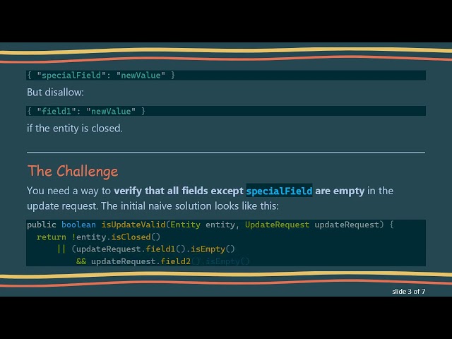 How to Check If Only One Field Is Updated in a Java record