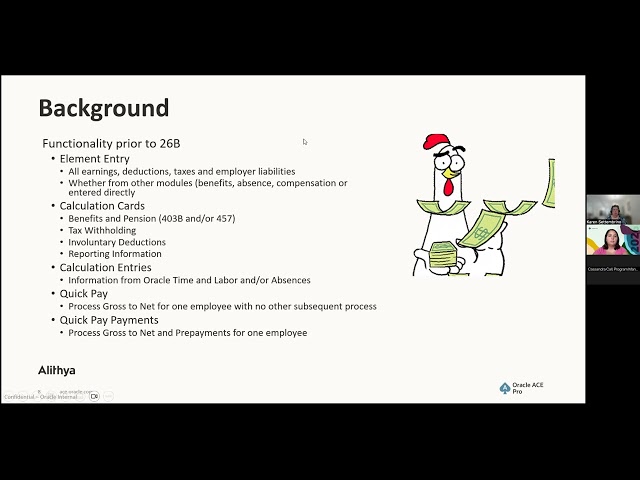 August 2026 Oracle ACE Live: New Earnings and Deductions UI and the Significant Change to Payroll