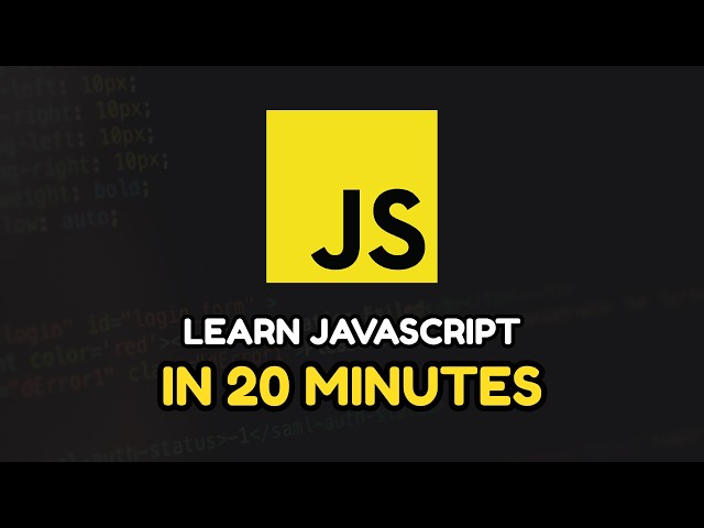 Give Me 20 Minutes and I’ll Teach You JavaScript (With Practical Code)