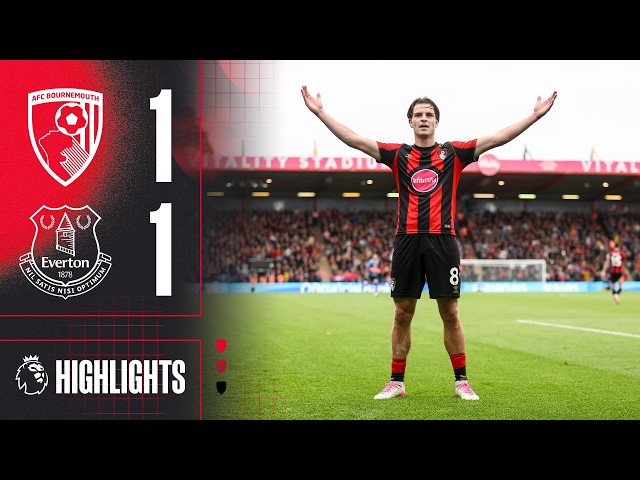 Alex Scott strike cancelled out by late Tarkowski leveller | AFC Bournemouth 1-1 Everton