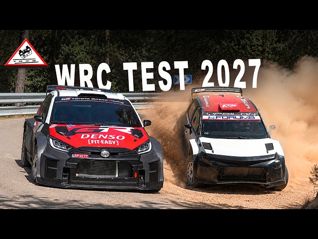 WRC TEST 2027 | Toyota & Lancia Rally2 | Meeke & Gryazin & Suninen [Passats de canto]