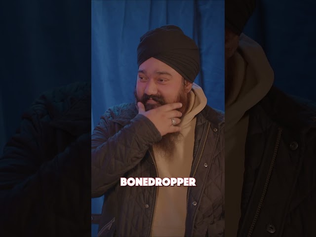 Sucking onto a bone in insane British panel show #isitabone