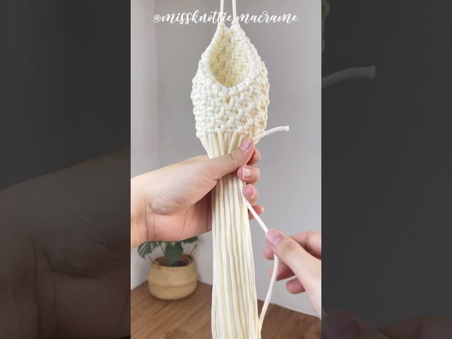 Macrame Pod Tutorial For Beginners