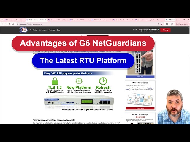 Advantages of G6 NetGuardian RTUs
