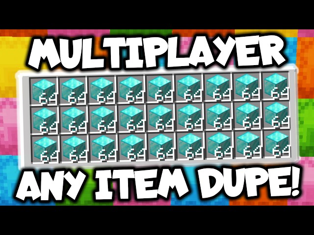 Minecraft Java 26.2+ Multiplayer Any Item Duplication Glitch!