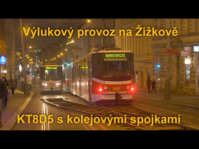 První den provozu na Žižkově během havarijní opravy vodovodu, 28.11.2022 | 8K HDR