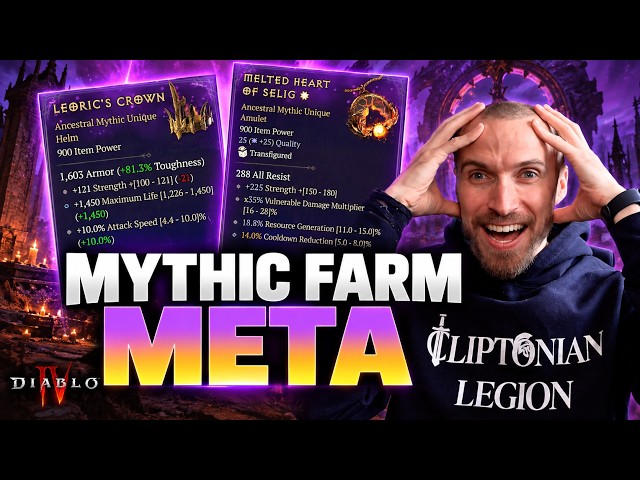 The BEST Ways to Farm Mythics in Season 15! | Diablo 4