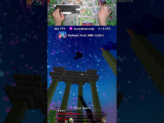 THE PRO GODBRIDGER TEXTURE PACK #shorts #viral #gaming #minecraft #minemenclub #pvp #fireballfight