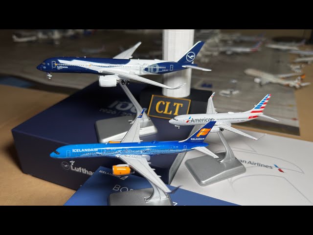 *ULTIMATE* | NG Models 1:400 Unboxing | Lufthansa A359 100 Year | Iceland Air B752 | American B738