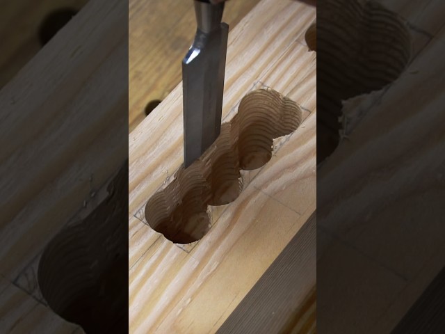 No screws trestle joinery