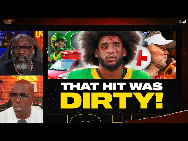 Unc & Ocho RIP USC for Taking a CHEAP SHOT at Dante Moore After He Started to Slide! | Nightcap