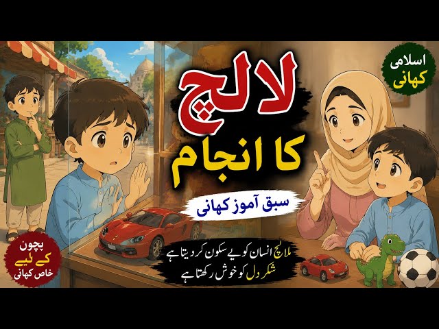 Lalch ka Anjam.    Ahmed ki Lalch kesy khatam hoi. Viral moral kahanian 