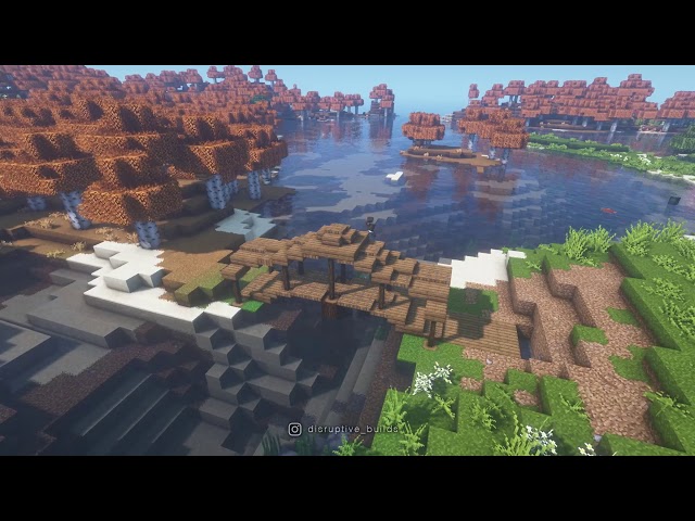 Minecraft: Arched Bridge [Building Timelapse]