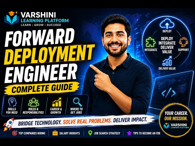 What is a Forward Deployment Engineer? | New High Growth Tech Career in 2026 🔥