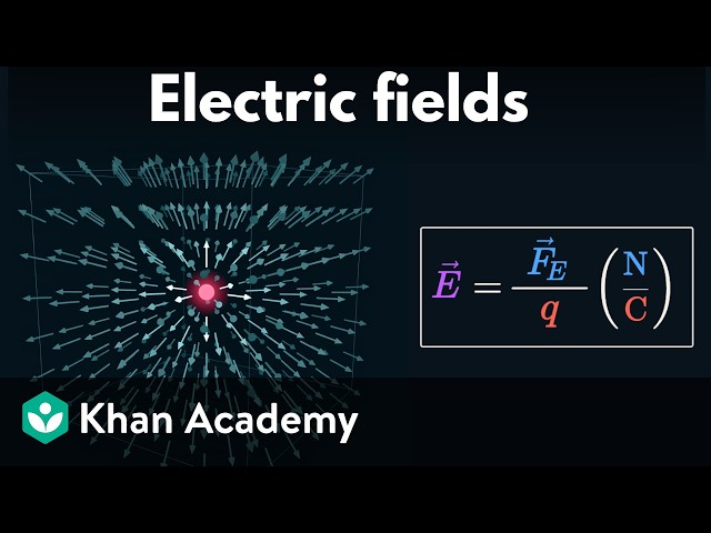 Electric fields (part 1) | AP Physics | Khan Academy