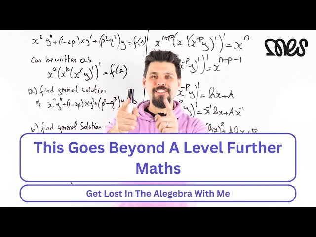 HORRIBLE STEP 2nd Order Differential Equations Practice Question
