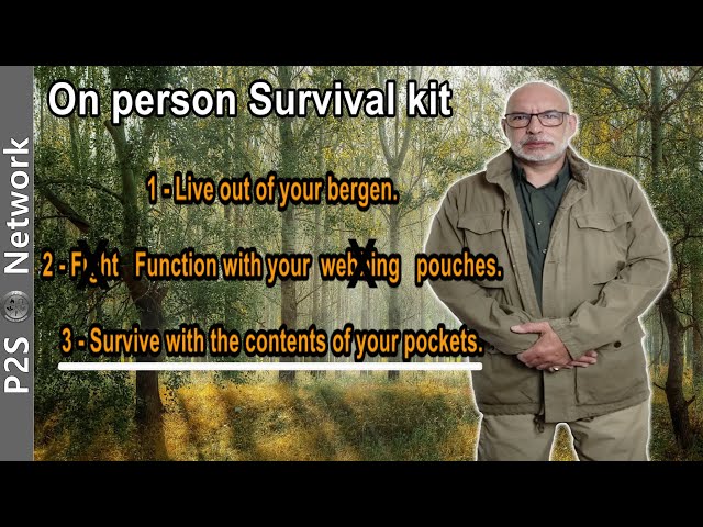Last ditch survival items | Preppers | Survivalists pocket survival items