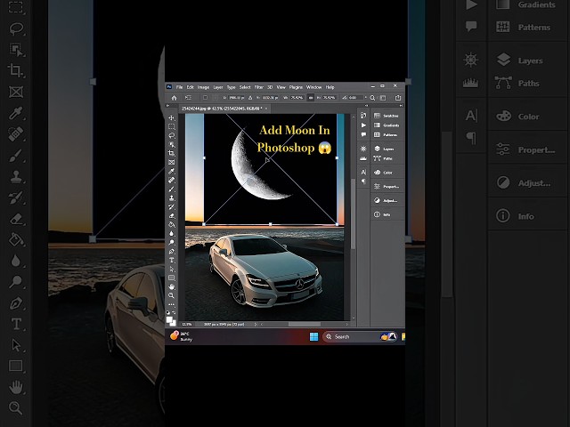 How to Add a Realistic Moon to ANY Photo in Under 30 Seconds! 🌙✨