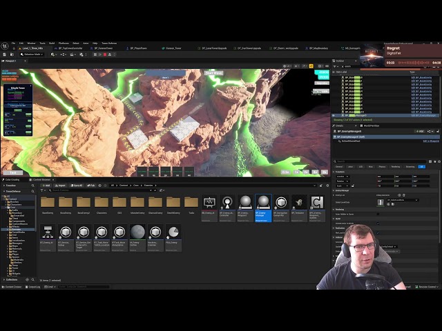 Building My Epic Tower Defense Game Live - Echoes of the Archive UE5 - 146