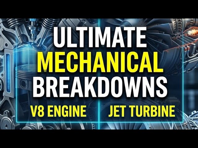 How Mechanical Engines & Precision Machines Actually Work | 3D Breakdowns Compilation #3DAnimation