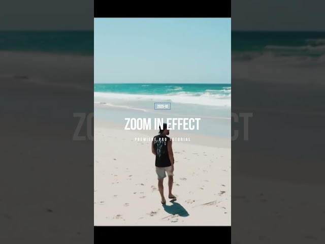 AI Zoom Out Effect Tutorial | Smooth Cinematic Zoom in After Effects