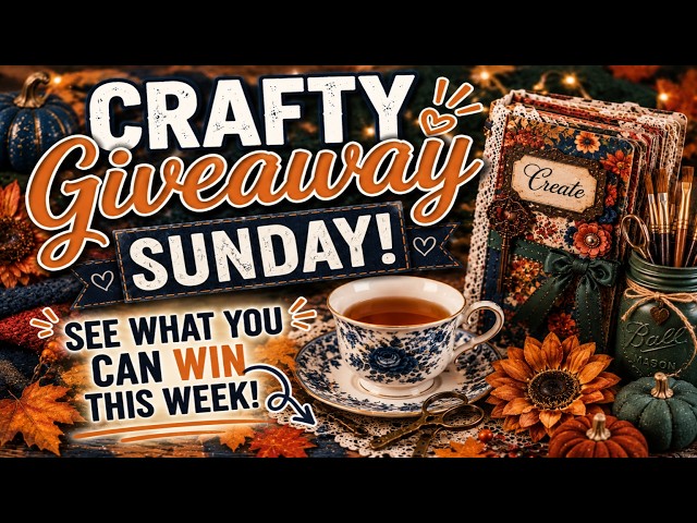 🎁 THIS WEEK’S CRAFTY GIVEAWAY! 😍 Look What One Lucky Winner Is Getting! | 4th Week September 2026.