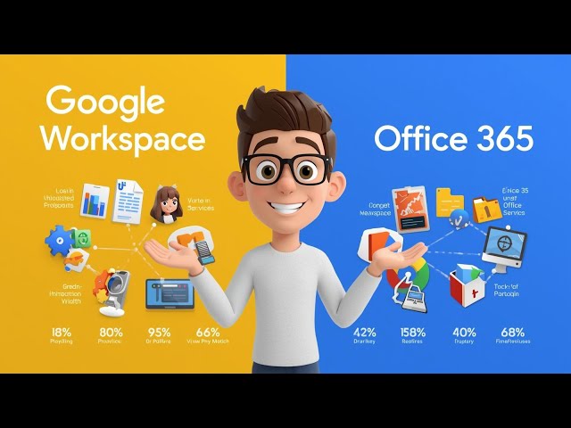Google Workspace vs Office 365 – Fun Lesson For Kids With Chip! #kidslearning