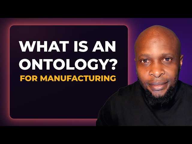 Understanding Ontology and Knowledge Graphs for Agentic AI in Manufacturing