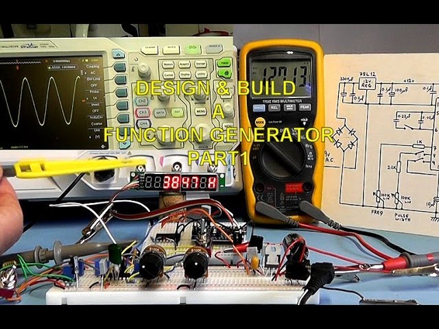 Scullcom Hobby Electronics #25 - Build a Function Generator Part 1