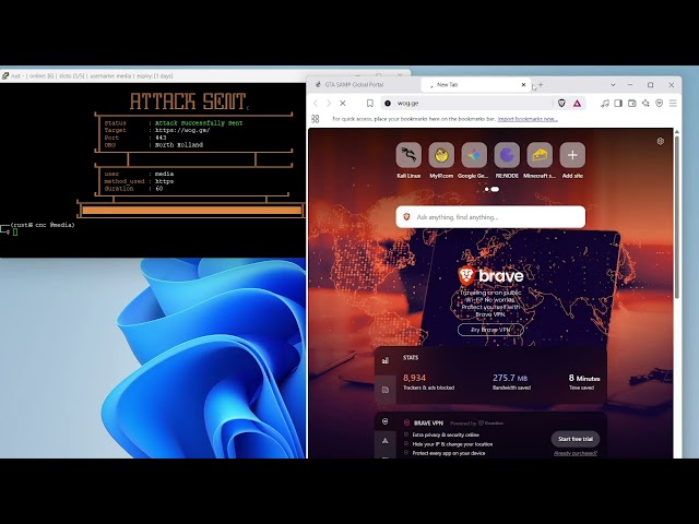 Rust Network - SHOWCASE - Best C2/API DDOS - OG MUSIC