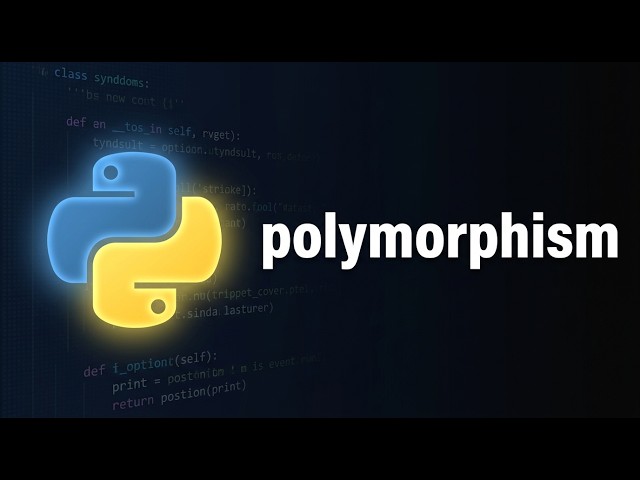 Python Polymorphism Explained (with Examples) | Python Course Module 7, Topic 5