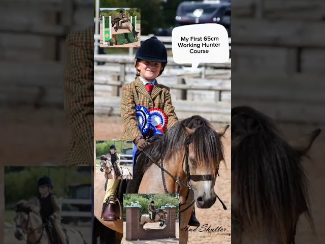 My BIGGEST Working Hunter Course EVER #horseshowlife #workinghunter #equestriankids #trotontwins
