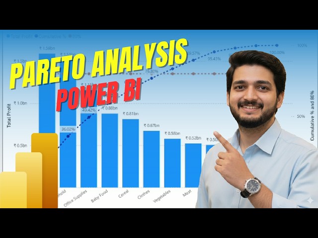 Pareto Chart Analysis in Power BI using DAX