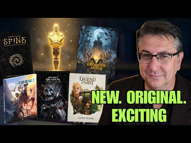 D&D is over. These ENNIE Award Winning RPGs are the future.