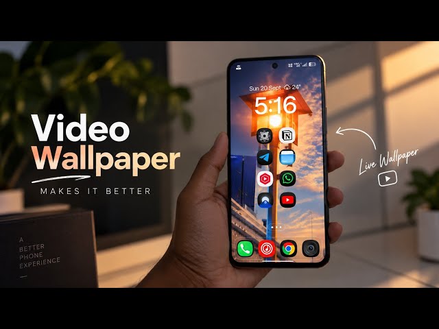 How to Set Video Wallpaper on ANY Android Phone! 🔥📱