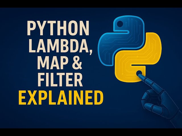 Master Lambda, Map & Filter in Python | Functional Programming Explained With Real Examples
