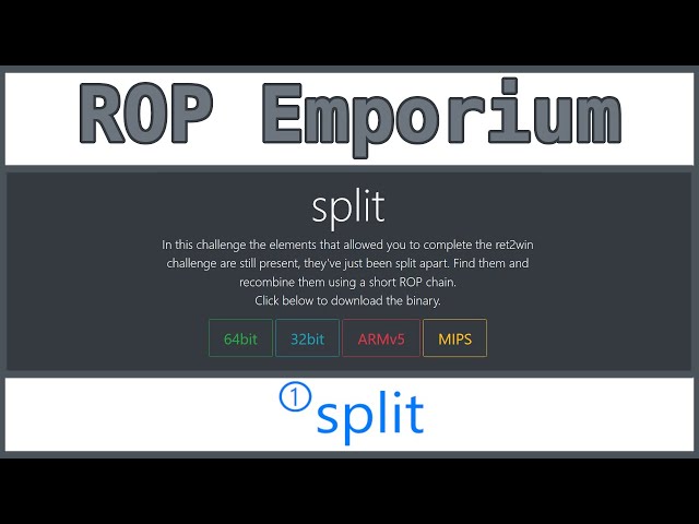 2 - ROP Emporium Series - split